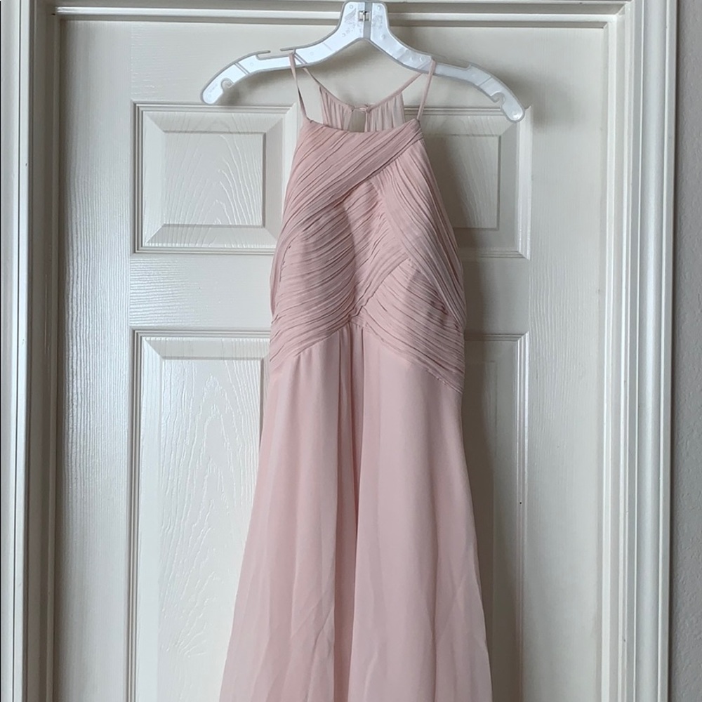 Levkoff Bridesmaid Dress Blush Pink